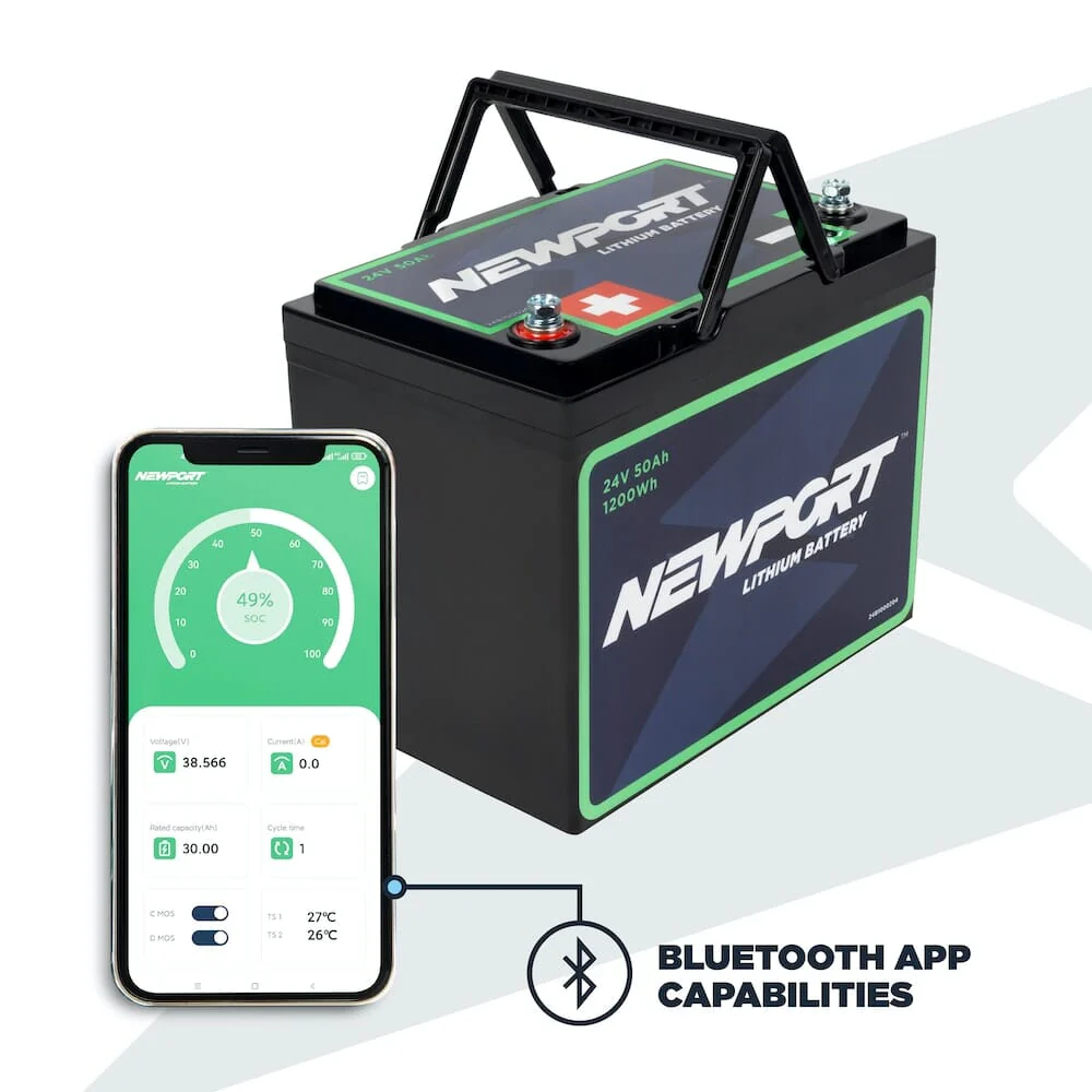 24V 50Ah Lithium LiFePO4 Battery - Image 5