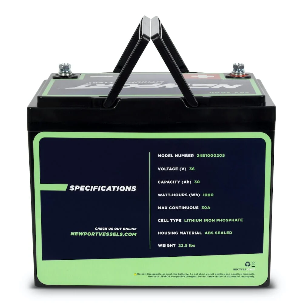 36V 30Ah Lithium LiFePO4 Battery - Image 4