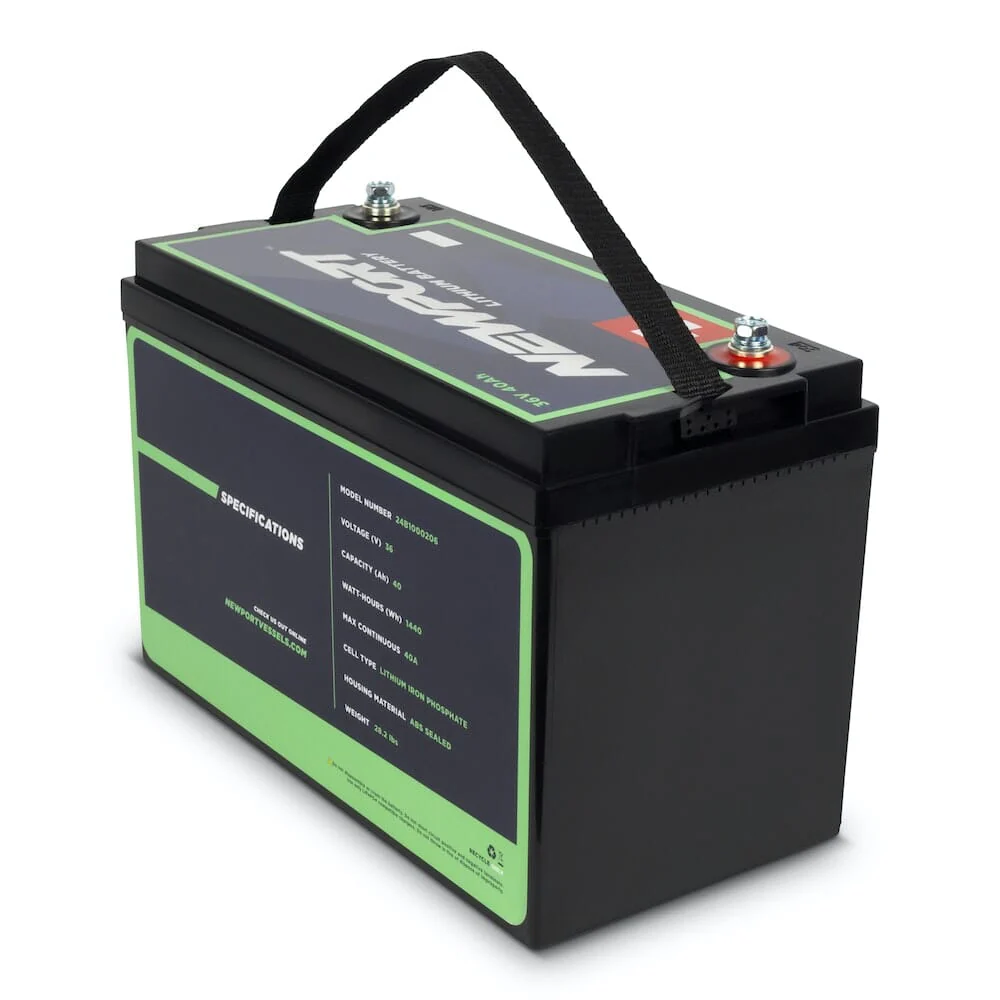 36V 40Ah Extended Range Lithium LiFePO4 Battery - Image 5