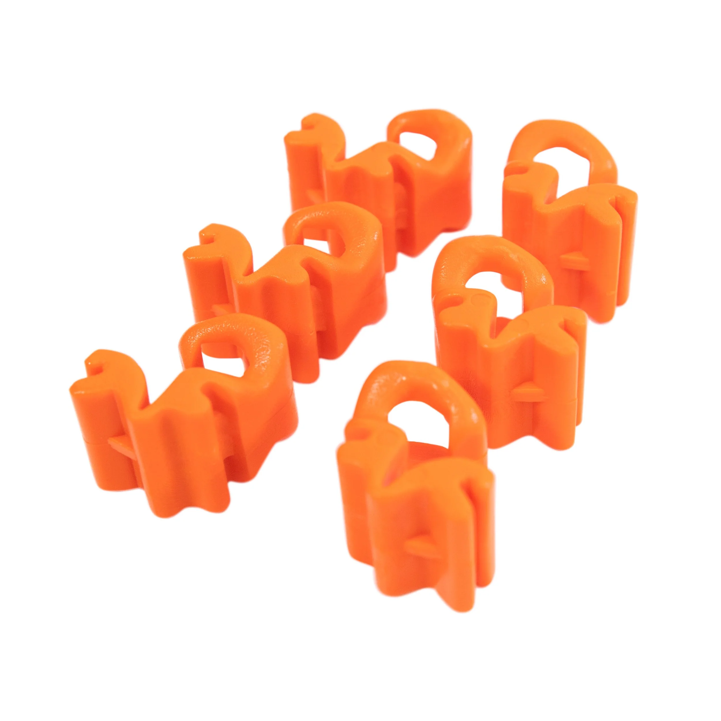 Unitrack Orange Clips - 6 Pack - Image 2